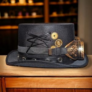 Steampunk Costume Top Hat (unisex)